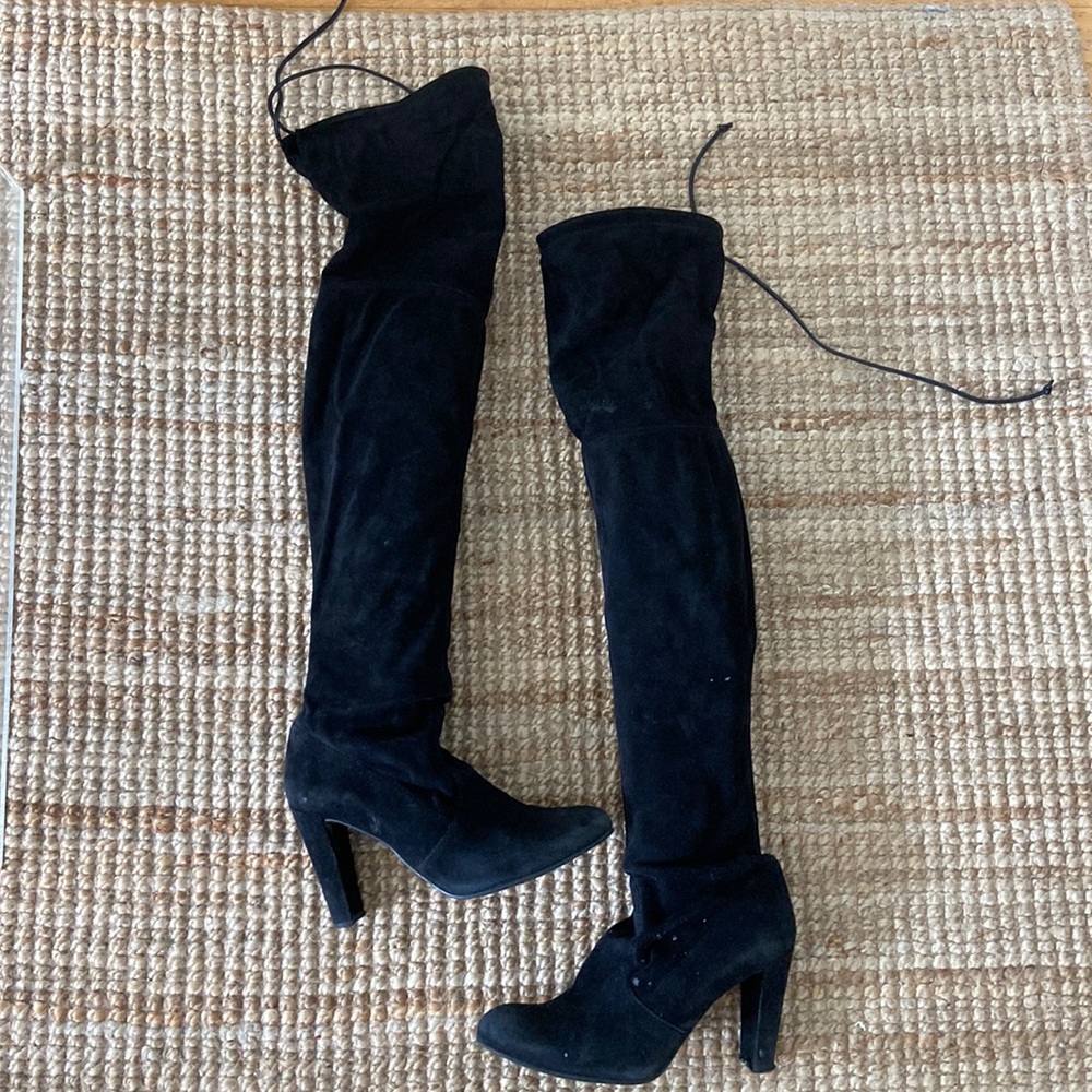 Stuart Weitzman Over the Knee Highland Heel Boots